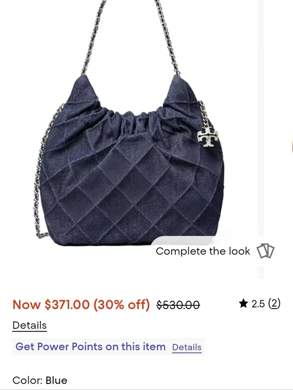 Tory Burch stylish quilted